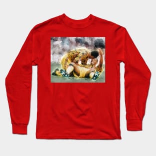 Rocky Rocastle Wrighty football Gooners Long Sleeve T-Shirt